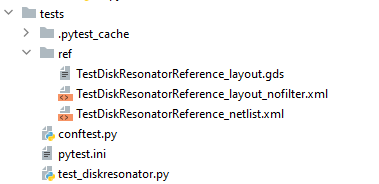 Reference files generated
